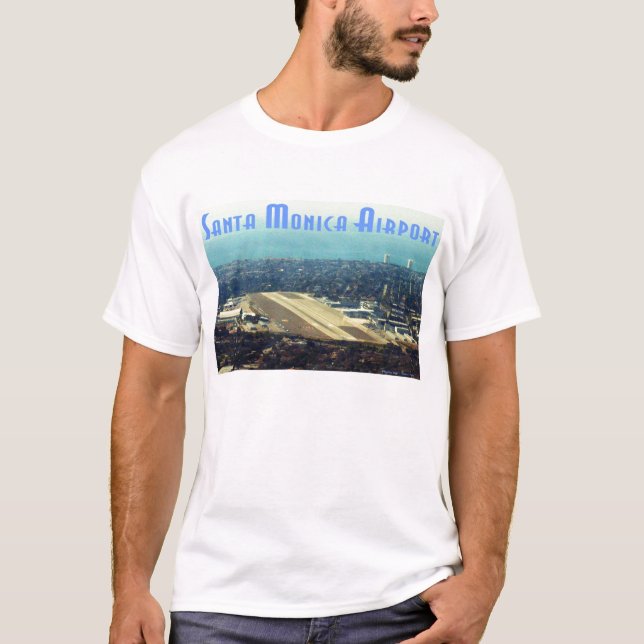 Santa Monica flygplats Tee (Framsida)