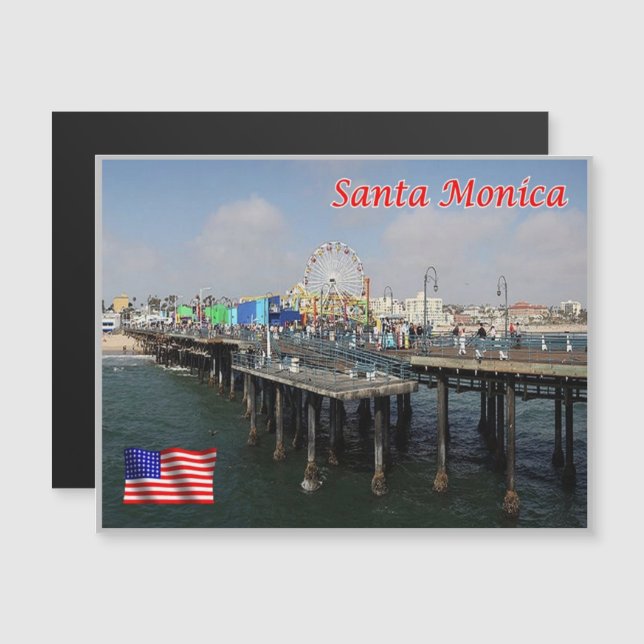 Santa Monica - Förenade Stater - (Fram/baksida)
