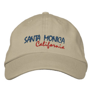 SANTA MONICA, Kalifornien Broderad Keps