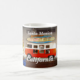 Santa Monica Kalifornien Kaffemugg