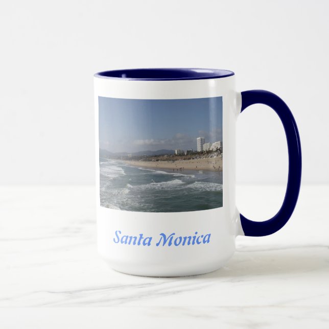 Santa Monica, Kalifornien Mugg (Höger)