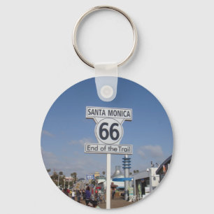 Santa Monica Kalifornien - RT 66 Nyckelring