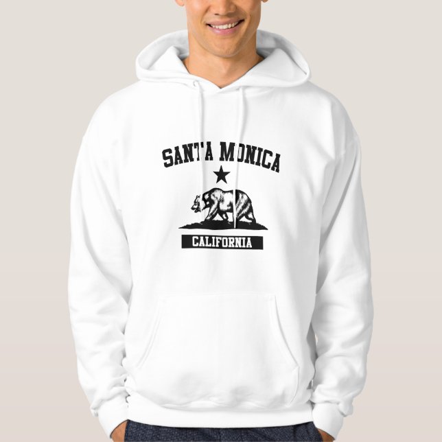Santa Monica Kalifornien Sweatshirt (Framsida)