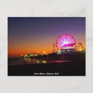 Santa Monica, Kalifornien, USA Vykort