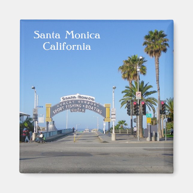 Santa Monica Magnet! Magnet (Framsidan)