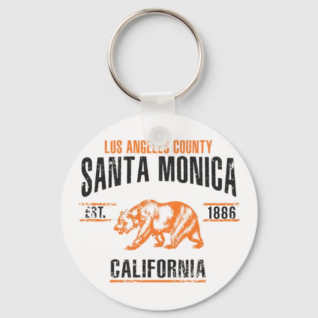 Santa Monica Nyckelring (Framsida)