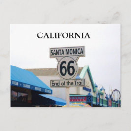 SANTA MONICA PIER, CALIFORNIA-vykort Vykort