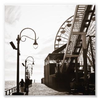Santa Monica Pier Fototryck