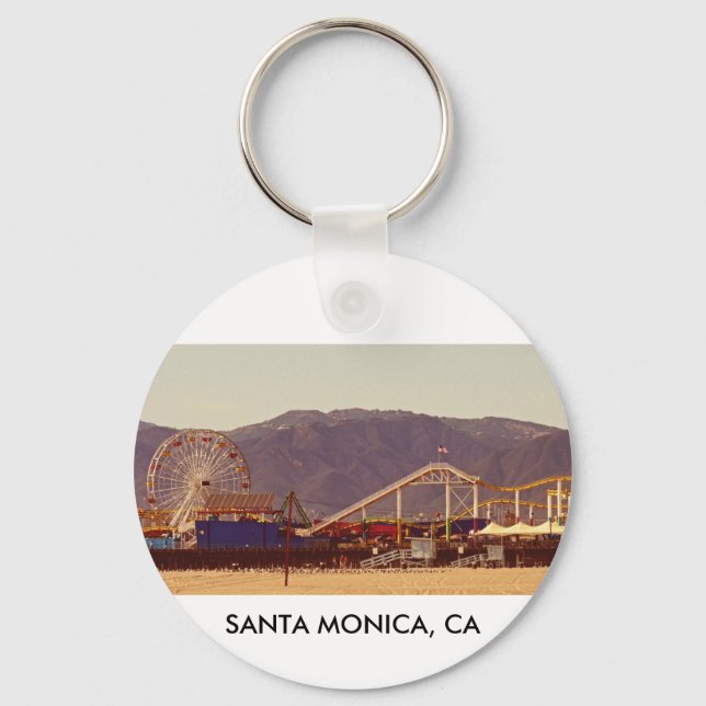 Santa Monica Pier - Keychain 01 Nyckelring (Framsida)