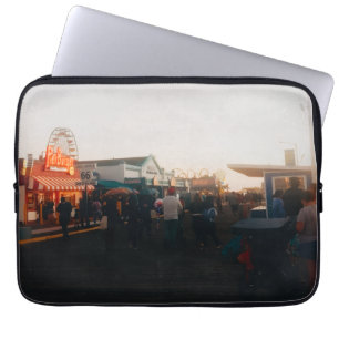Santa Monica Pier, Los Angeles, Kalifornien Laptop Fodral
