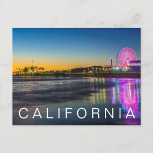 Santa Monica Pier   Los Angeles, Kalifornien Vykort