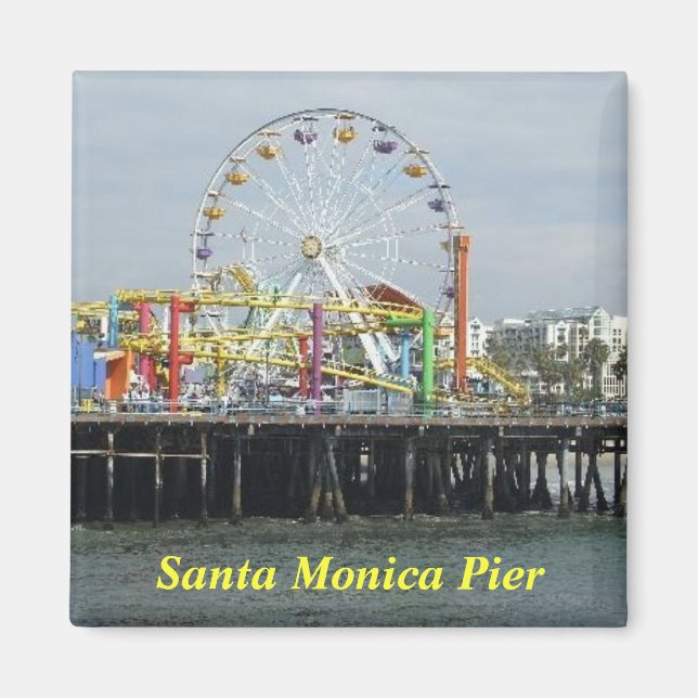 Santa Monica Pier magnet (Framsidan)