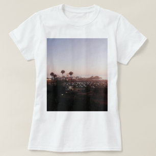Santa Monica Pier Patch T Shirt