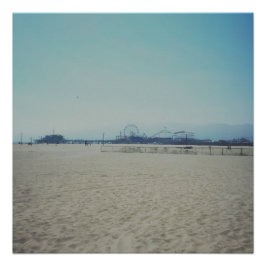 Santa Monica Pier  Perfect Poster