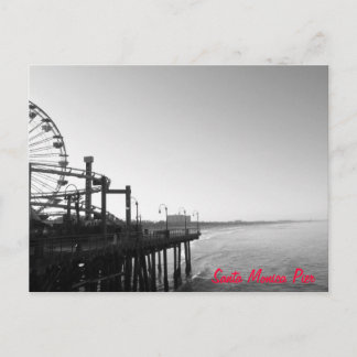 Santa Monica Pier Postcard Vykort