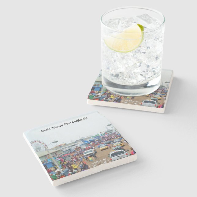 SANTA MONICA PIER  STENUNDERLÄGG (Sidan)