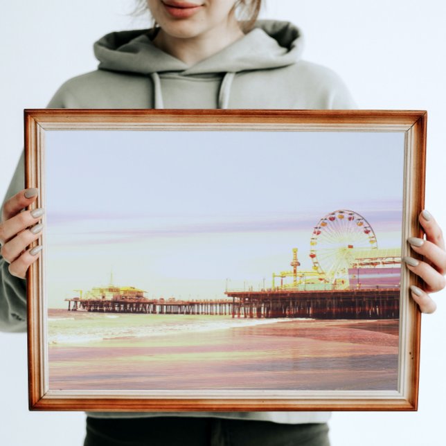 Santa Monica Pier Sunrise Poster (Skapare uppladdad)