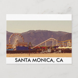 Santa Monica Pier - vykort