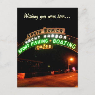 Santa Monica Pier Vykort
