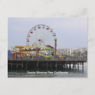 Santa Monica Pier Vykort