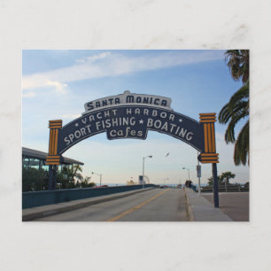 Santa Monica Pier Vykort