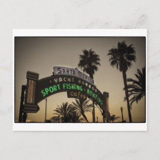 Santa Monica pier Vykort