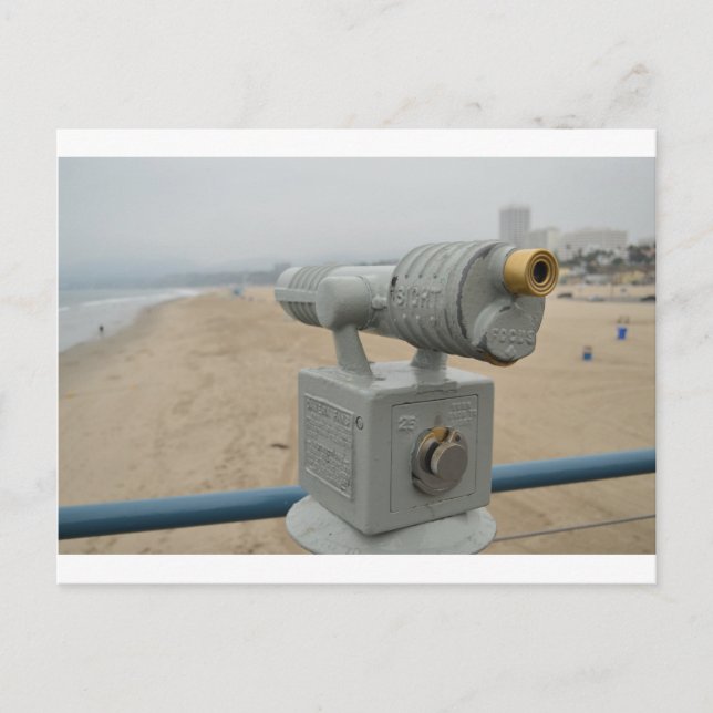 Santa Monica Pier Vykort (Framsida)