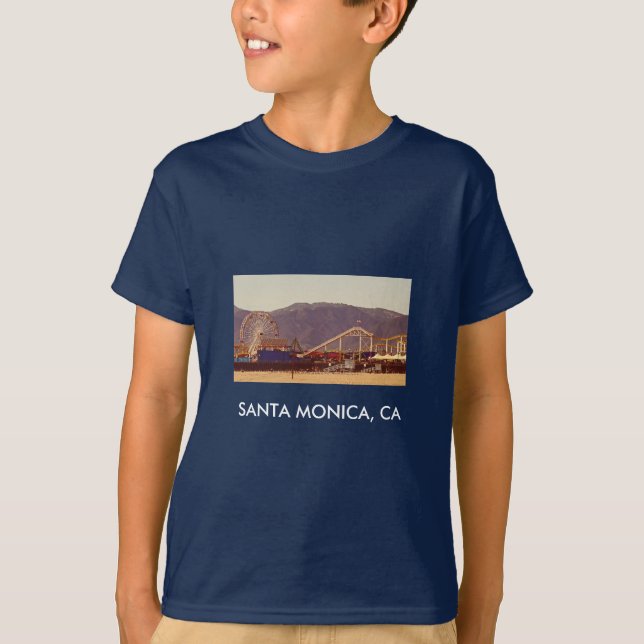 Santa Monica pir - ungemörkskjorta T Shirt (Framsida)