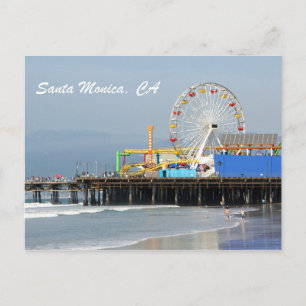 Santa Monica pir Vykort