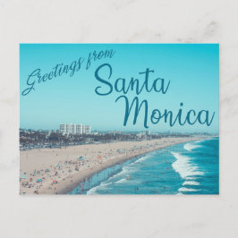 Santa Monica Postcard Vykort