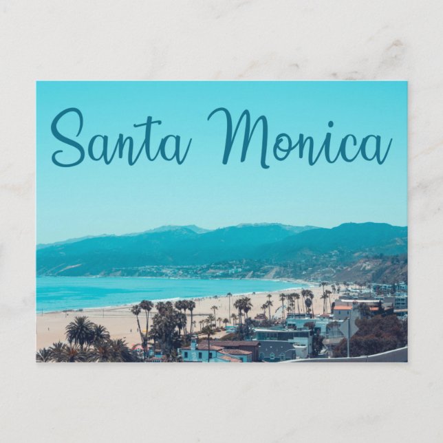 Santa Monica Postcard Vykort (Framsida)