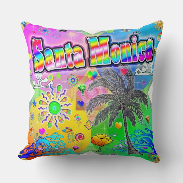 Santa Monica Quadro Seasons Pillow Kudde (Framsida)