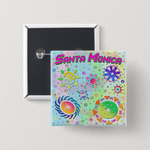 Santa Monica Seven Sol & Energy Button Knapp