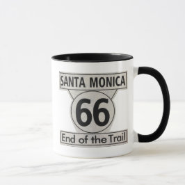 Santa Monica Slut på tågvägen 66 Mugg