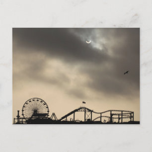 Santa Monica Solar Eclipse Vykort
