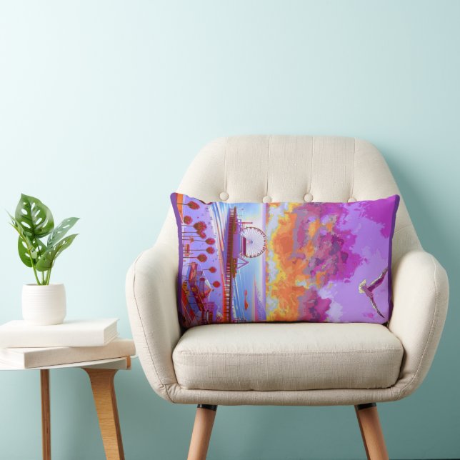 Santa Monica Square Pillow Lumbarkudde (Stol)