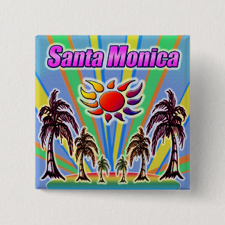 Santa Monica Summer Kärlek Button Knapp