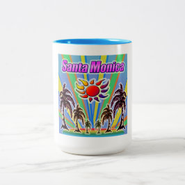 Santa Monica Summer Kärlek Mugg