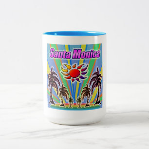 Santa Monica Summer Kärlek Mugg