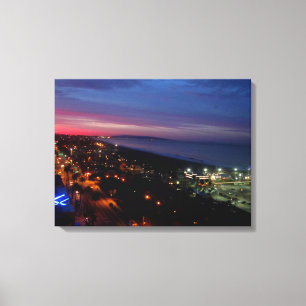 SANTA MONICA SUNRISE #2 KANVASTRYCK