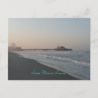 Santa Monica Sunrise Vykort