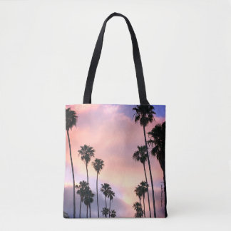 Santa Monica Sunset Tote Tygkasse