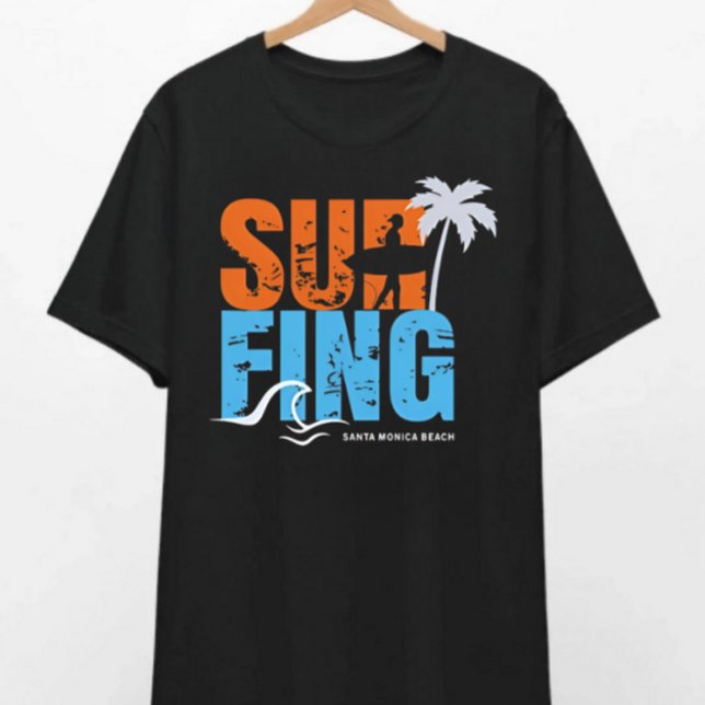 Santa Monica Surfing T-shirt (Skapare uppladdad)