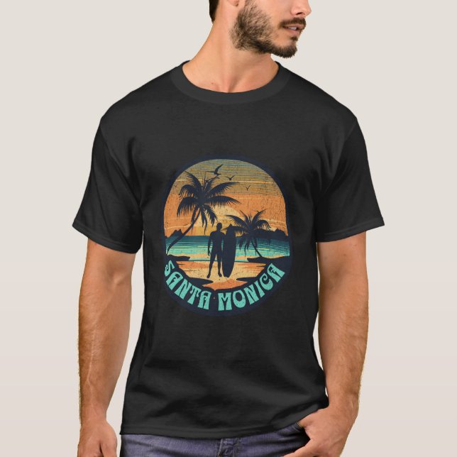 Santa Monica T Shirt (Framsida)
