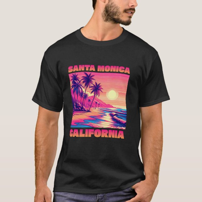 Santa Monica T Shirt (Framsida)