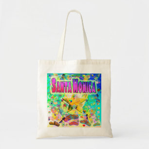 Santa Monica Tropical Friends-handväskan Tygkasse