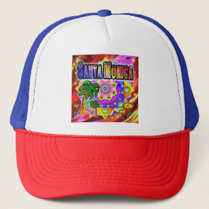 Santa Monica Tropical Friends Hat Keps