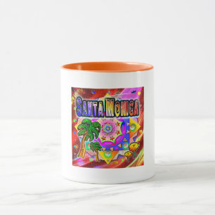 Santa Monica Tropical Friends Mugg