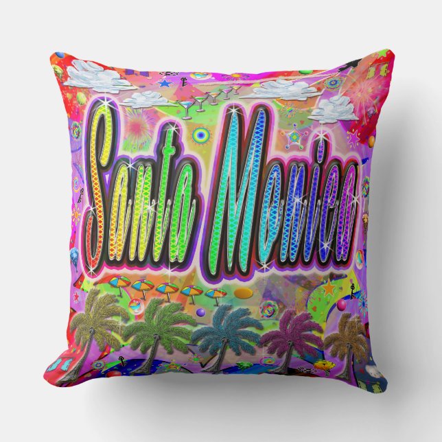 Santa Monica Vista Express Pillow Kudde (Framsida)