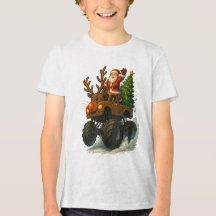 Santa Monster Truck Ren – Rolig jul